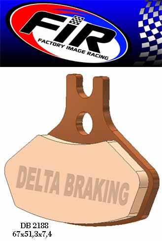 BRAKE PADS SINTERED METAL HD, QD-D EXTREME, DB2188 QD-D, BP255DDDD thumbnail 3