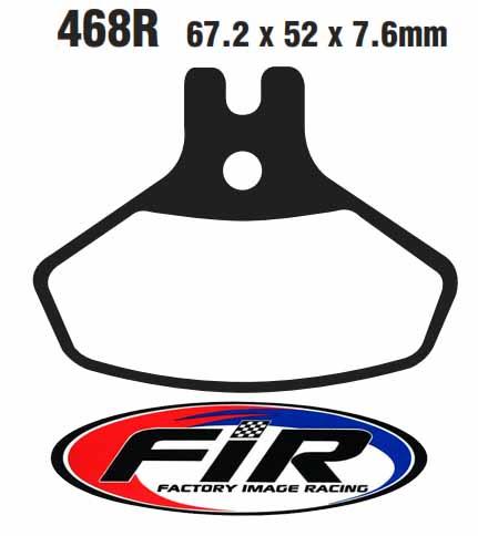 BRAKE PADS SEMI-METALLIC SM AT-05268 thumbnail 2