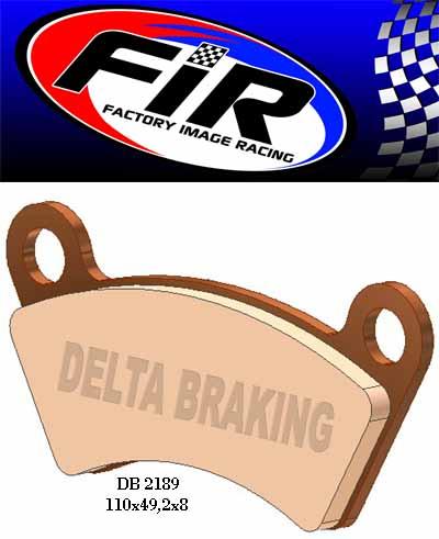 BRAKE PADS SINTERED METAL HD, QD-D EXTREME, DB2189 QD-D, BP256DDDD thumbnail 2