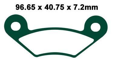 BRAKE PADS SINTERED METAL HD, QD-D EXTREME, DB2191 QD-D thumbnail 2