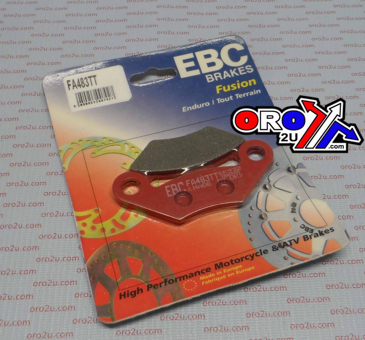 BRAKE PADS STD EBC FA483TT image 1