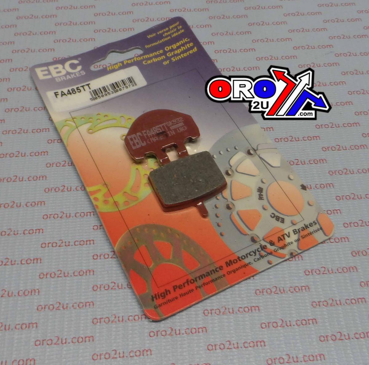 BRAKE PADS STD EBC FA485TT image 1