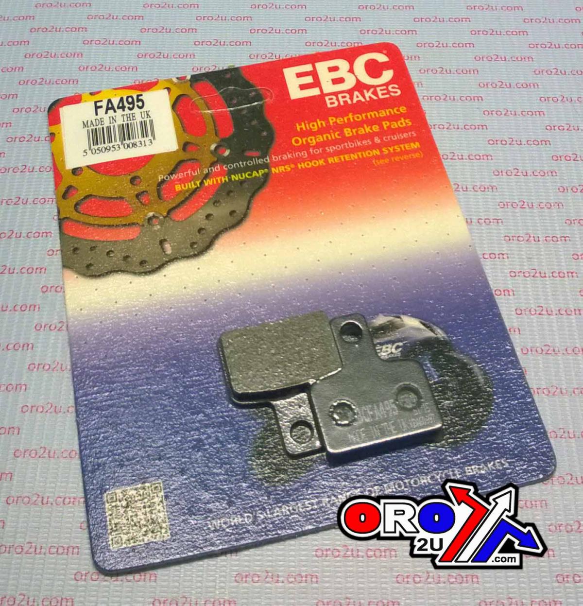BRAKE PADS EBC FA495 image 1