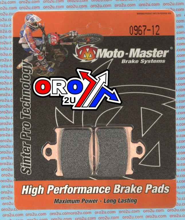 BRAKE PADS SINTERED RACING, MOTO-MASTER 096712 41-508.H.MM, 39-602 thumbnail 2
