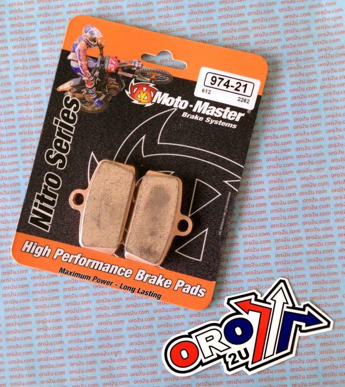 BRAKE PADS SINTERED NITRO, MOTO-MASTER 097421, 39-612, 41-117.H.NITRO thumbnail 2
