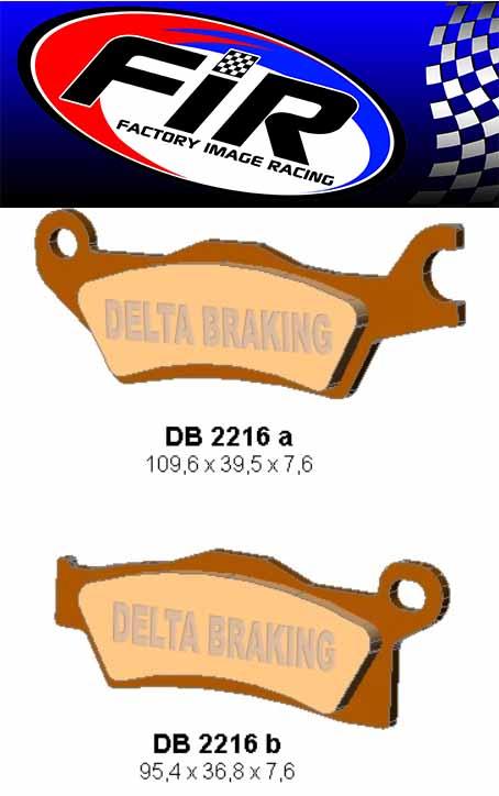 BRAKE PADS SINTERED METAL HD, DB2216 QD-D EXTREME, 39-618.H.BR thumbnail 4