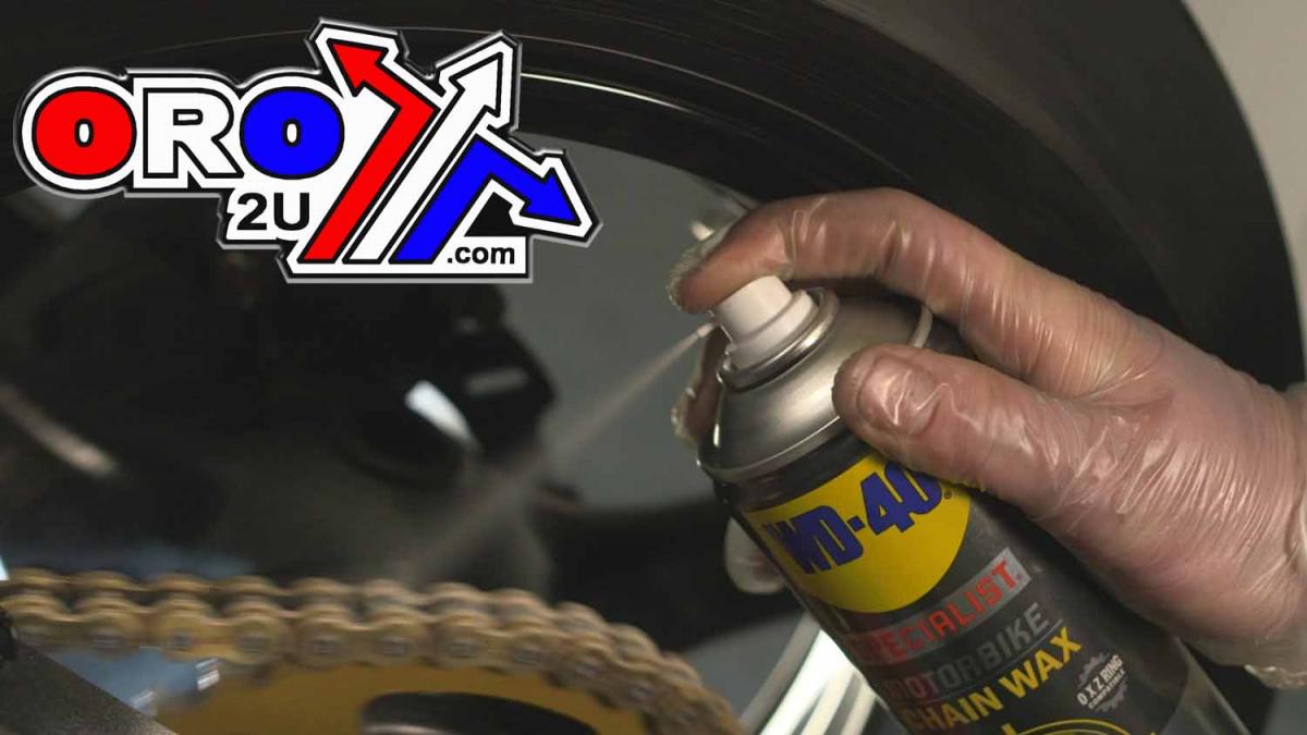 WD40 CHAIN WAX 400ml EACH 44143 thumbnail 2