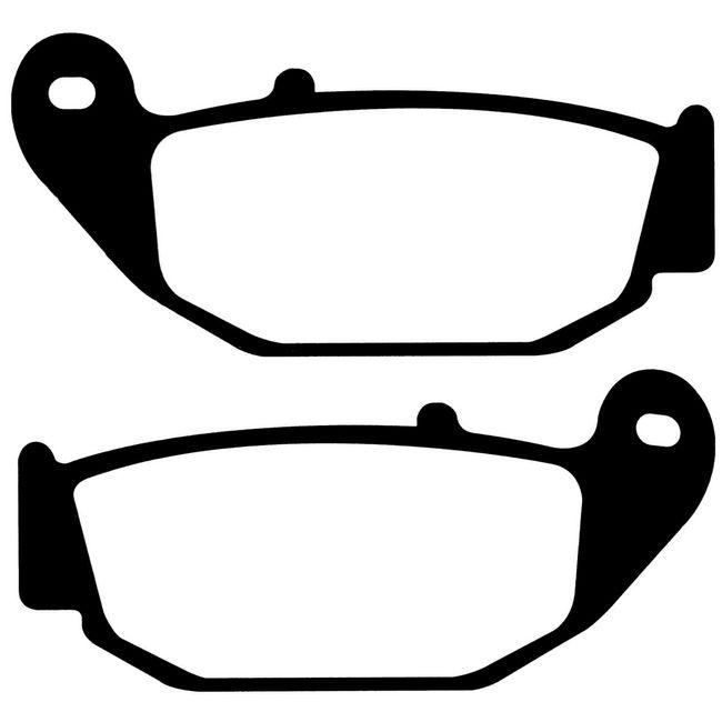 BRAKE PADS SINTERED METAL, EBC FA629R GOLD, 39-629 thumbnail 3