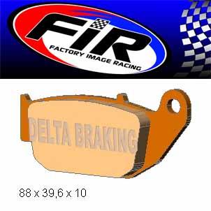 BRAKE PADS SINTERED METAL HS, MX-N HIGH FRICTION, DB2227-N [Type FA629] thumbnail 3