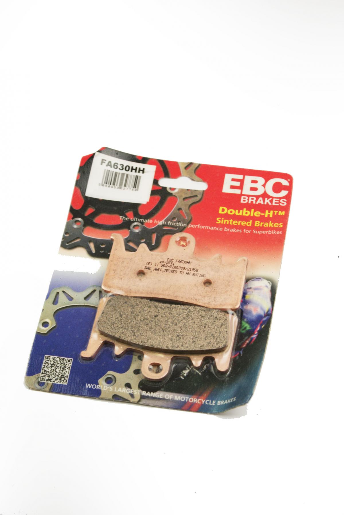 BRAKE PADS SINTERED METAL, EBC FA630HH GOLD, 39-630 thumbnail 2
