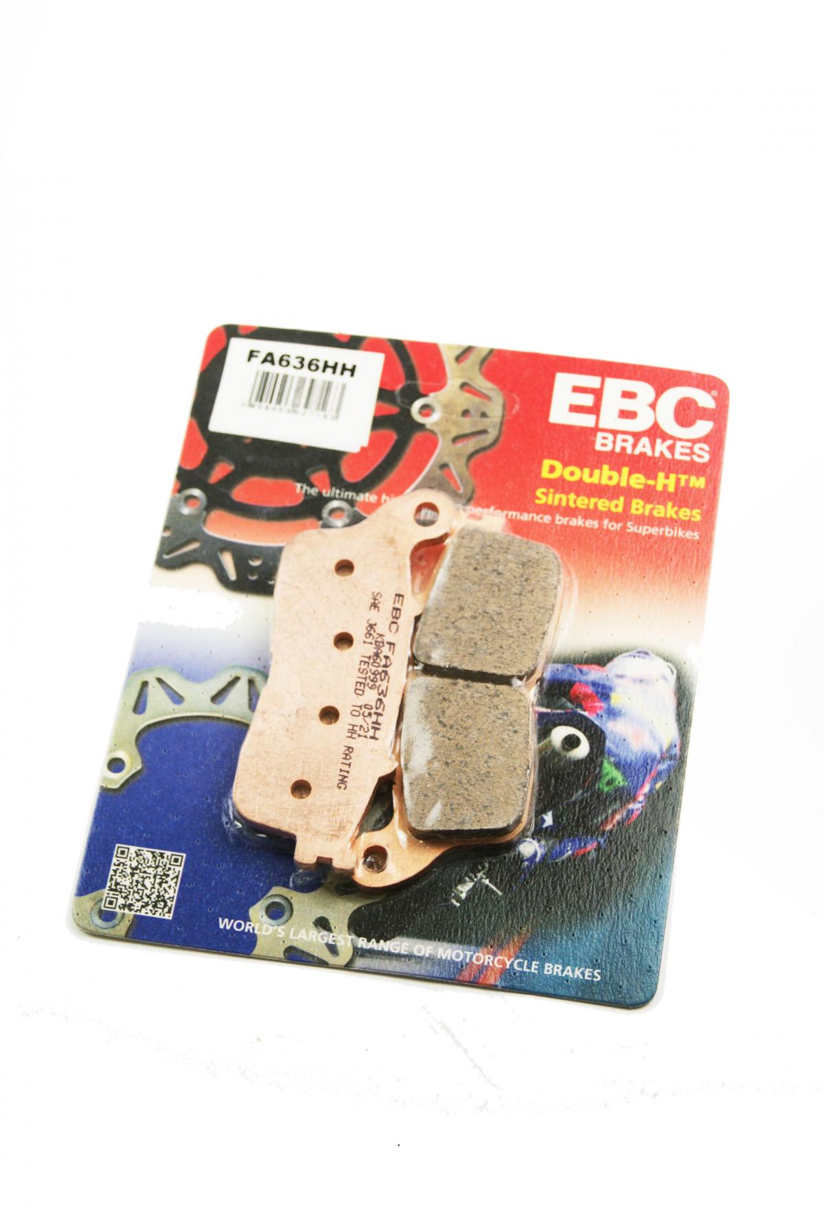 BRAKE PADS DISC SINTERED-METAL, EBC FA636HH HONDA VFR 1200 image 1