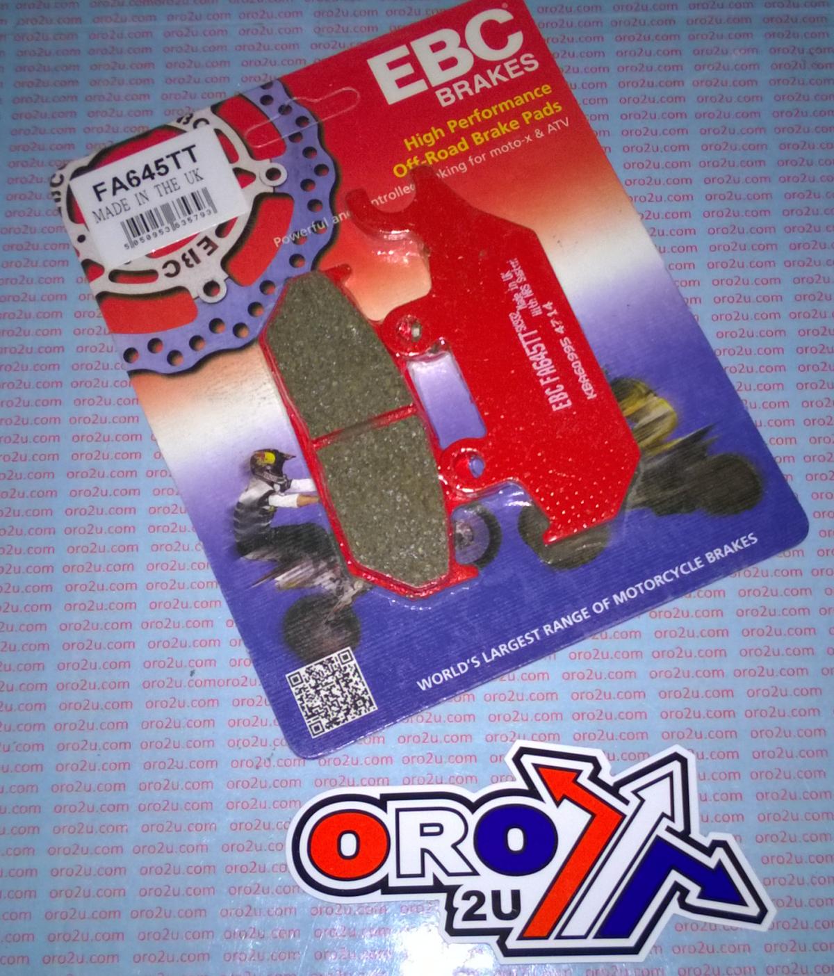 BRAKE PADS STD EBC FA645TT thumbnail 2