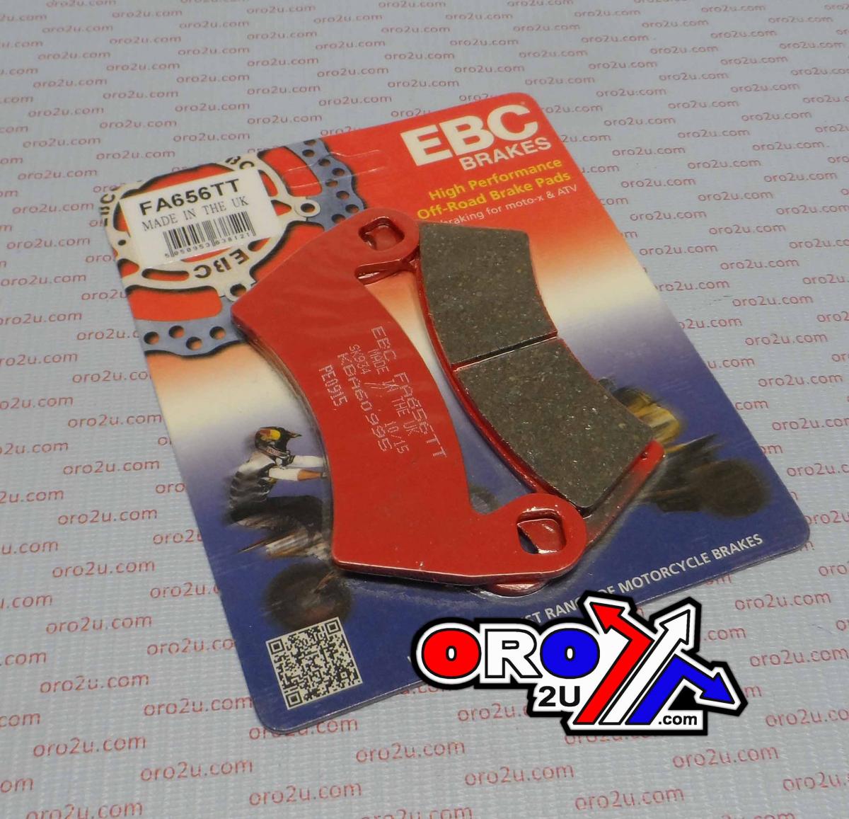 BRAKE PADS SINTERED METAL, EBC FA656TT thumbnail 2
