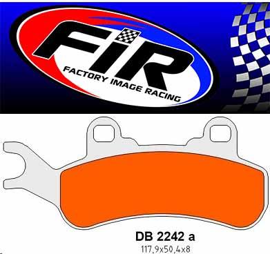 BRAKE PAD FULL METAL FRONT RH, DB2242 OR-D 715900380 thumbnail 4