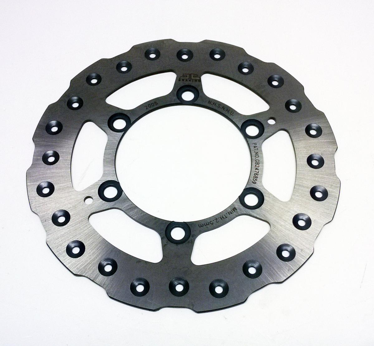 DISC BRAKE FRONT YZ WR JT, JTD4080SC01 YAMAHA, SELF-CLEANING HOLES thumbnail 3