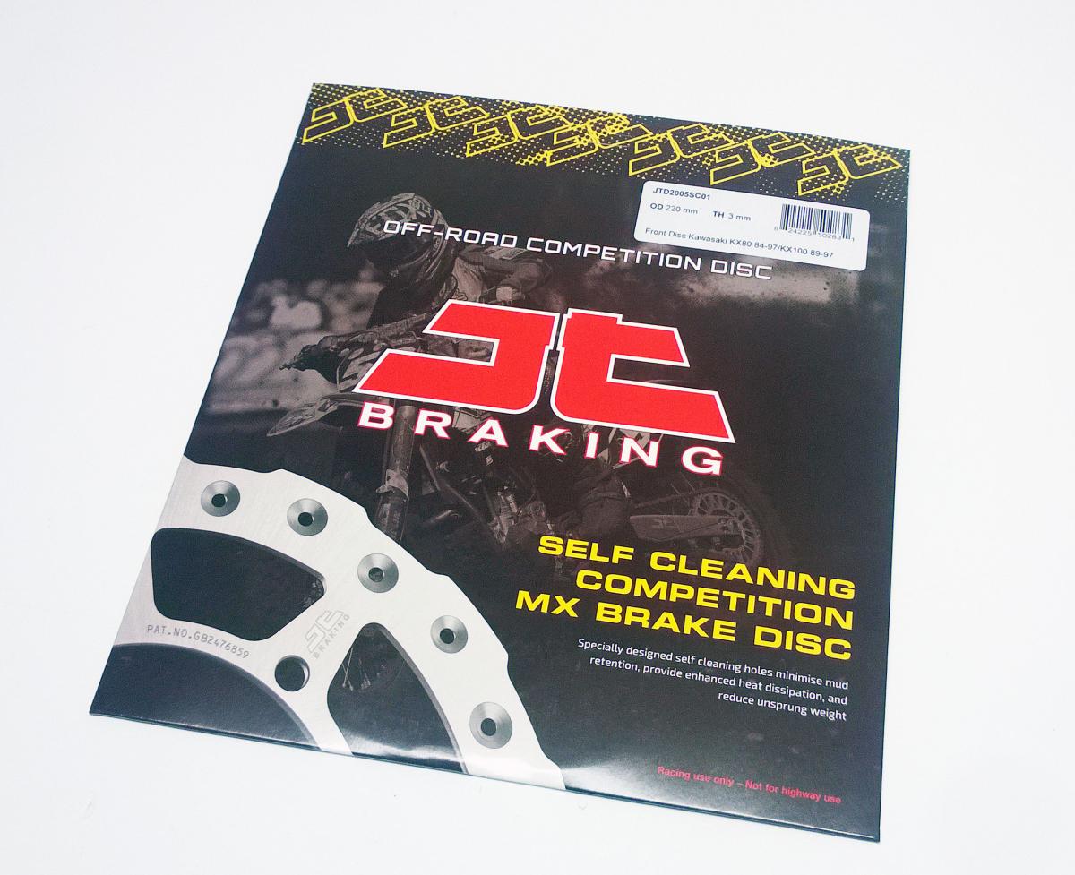 DISC BRAKE FRONT YZ WR JT, JTD4080SC01 YAMAHA, SELF-CLEANING HOLES thumbnail 4