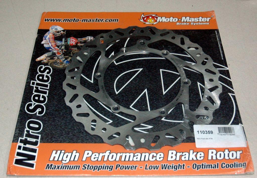 DISC BRAKE FRONT FIXED KTM HUSQ, WITH SPEEDO HOLE, MOTO-MASTER 110359 HUSQVARNA thumbnail 2
