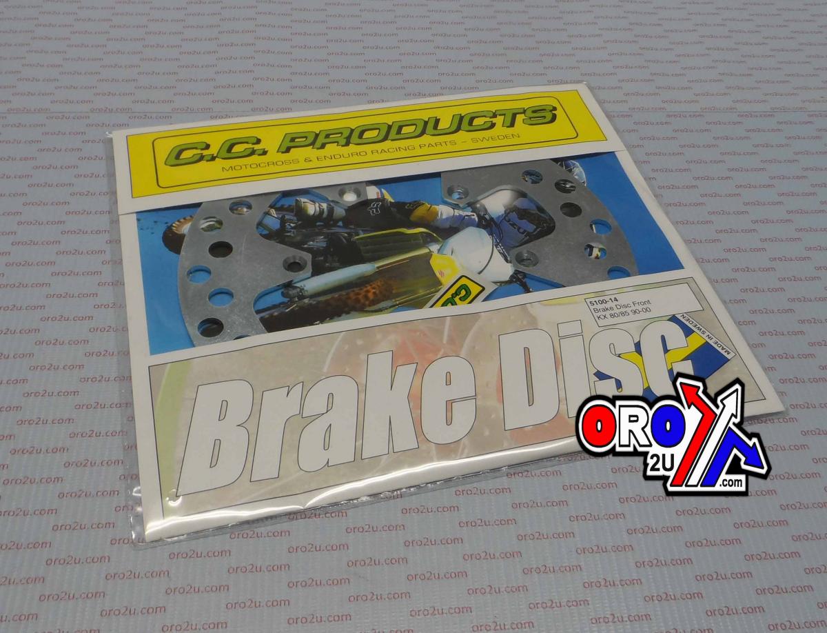 DISC BRAKE FRONT KX80 KX100, CROSS-CENTER 5100-014 image 1