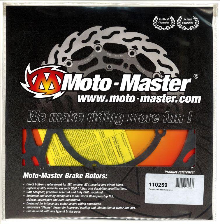 DISC BRAKE FRONT HUSQVARNA, MOTO-MASTER 110259 FLAME thumbnail 2