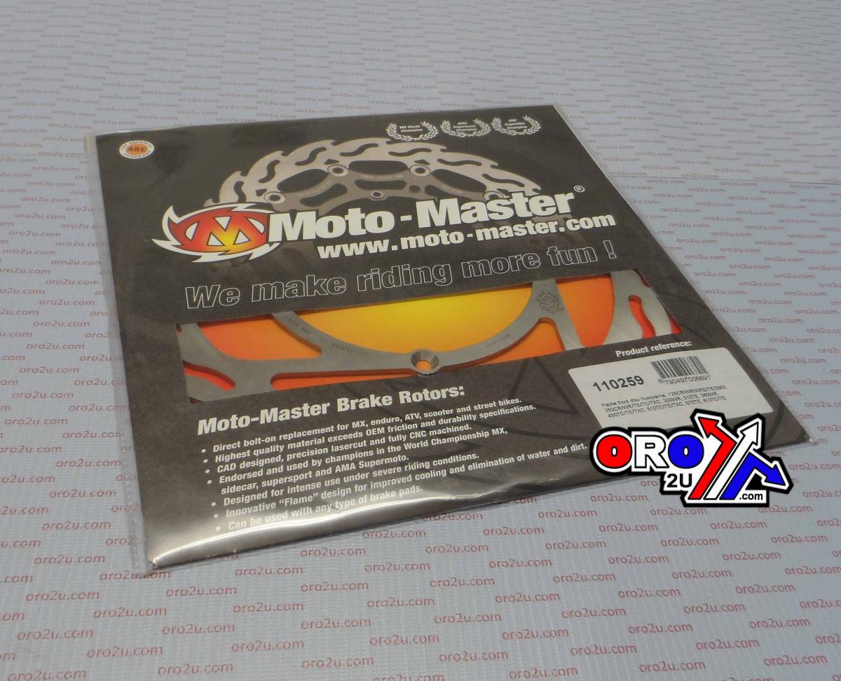 DISC BRAKE FRONT HUSQVARNA, MOTO-MASTER 110259 FLAME thumbnail 3