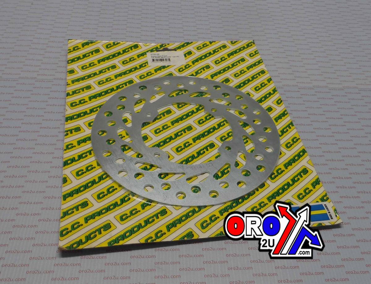 DISC BRAKE FRONT CR80 85 ROUND, CROSS-CENTER PRODUCTS 5100-26 image 1