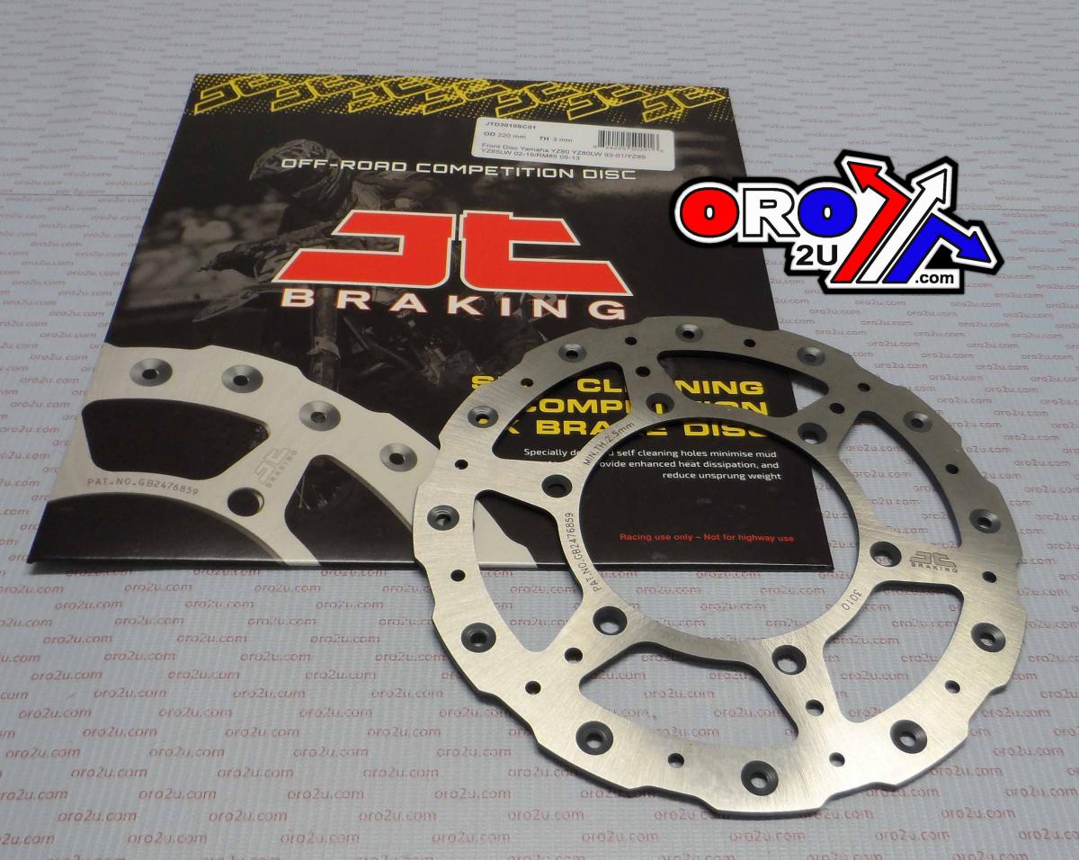DISC BRAKE FRONT RM85 YZ85 JT, JTD3010SC01 SUZUKI YAMAHA, SELF-CLEANING HOLES thumbnail 4