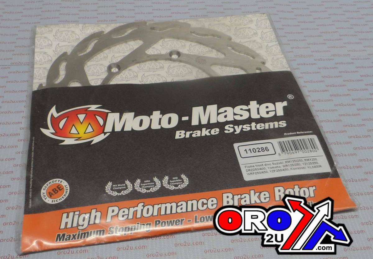 DISC BRAKE FRONT YZ RM FLAME, MOTO-MASTER 110286 YAMAHA thumbnail 3