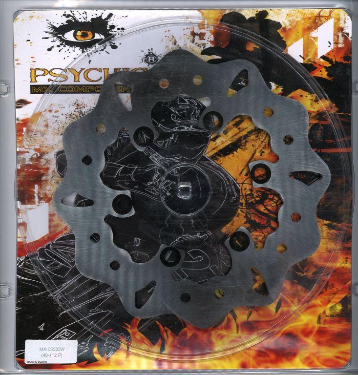DISC BRAKE FRONT KX80 KX85, PSYCHIC MX-05533W KAWASAKI image 1