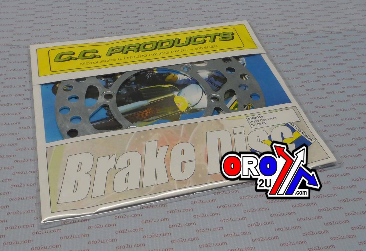 DISC BRAKE FRONT KX80/85 OEM, CROSS-CENTER PRODUCT 5100-114 image 1