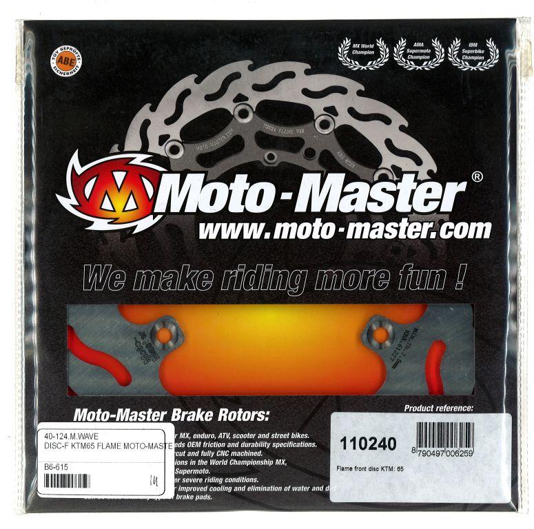 DISC BRAKE FRONT KTM 65 FLAME, MOTO-MASTER 110240 thumbnail 2