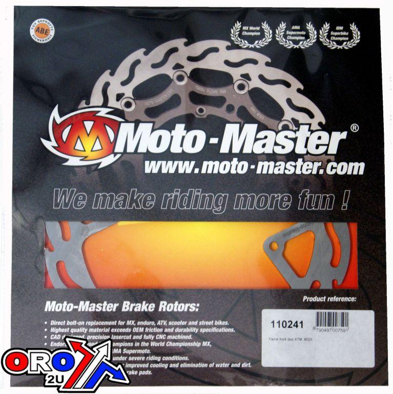 DISC BRAKE FRONT KTM85 FLAME, MOTO-MASTER 110241 image 1