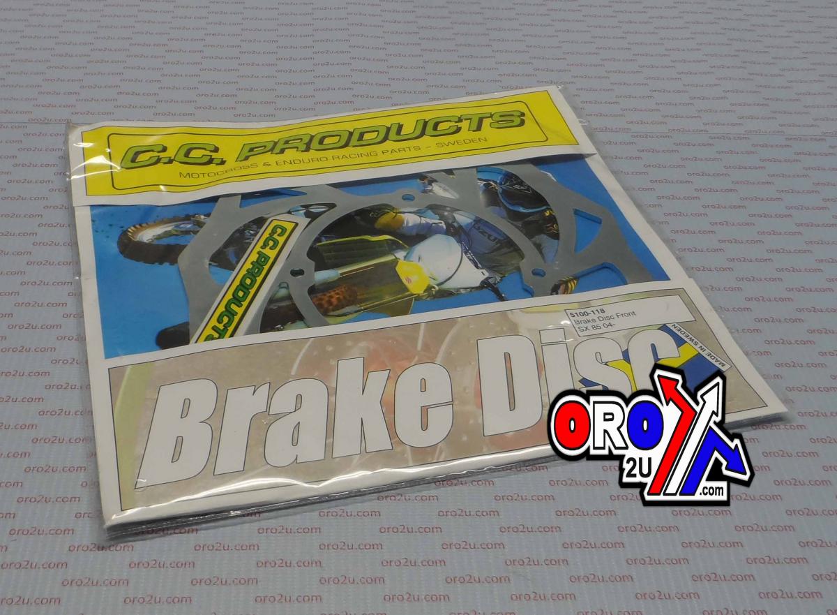 DISC BRAKE FRONT KTM85 ROUND, CROSS-CENTER PRODUCT 5100-118 image 1
