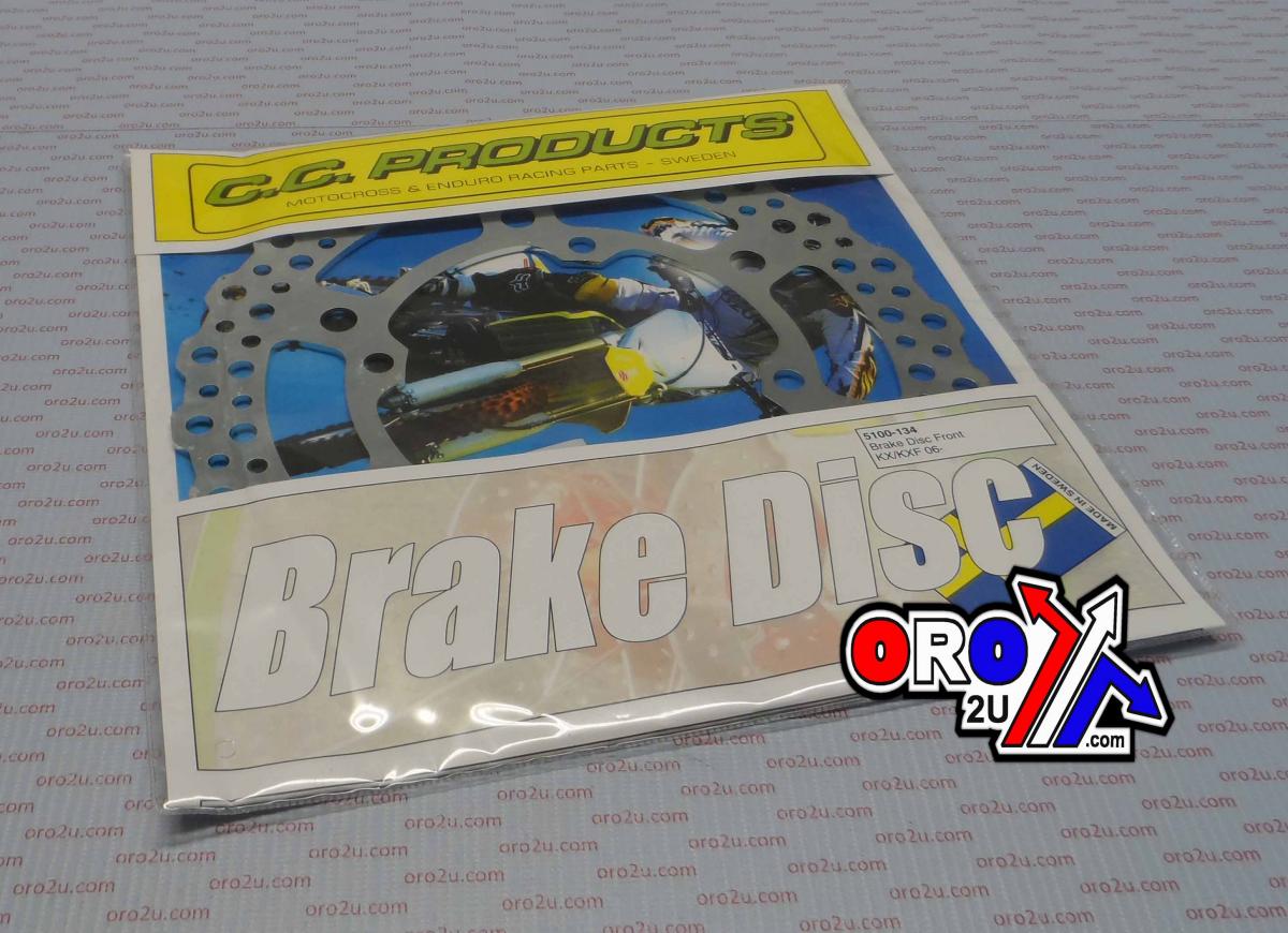 DISC BRAKE FRONT KX KXF ROUND, CROSS-CENTER PRODUCT 5100-134 image 1