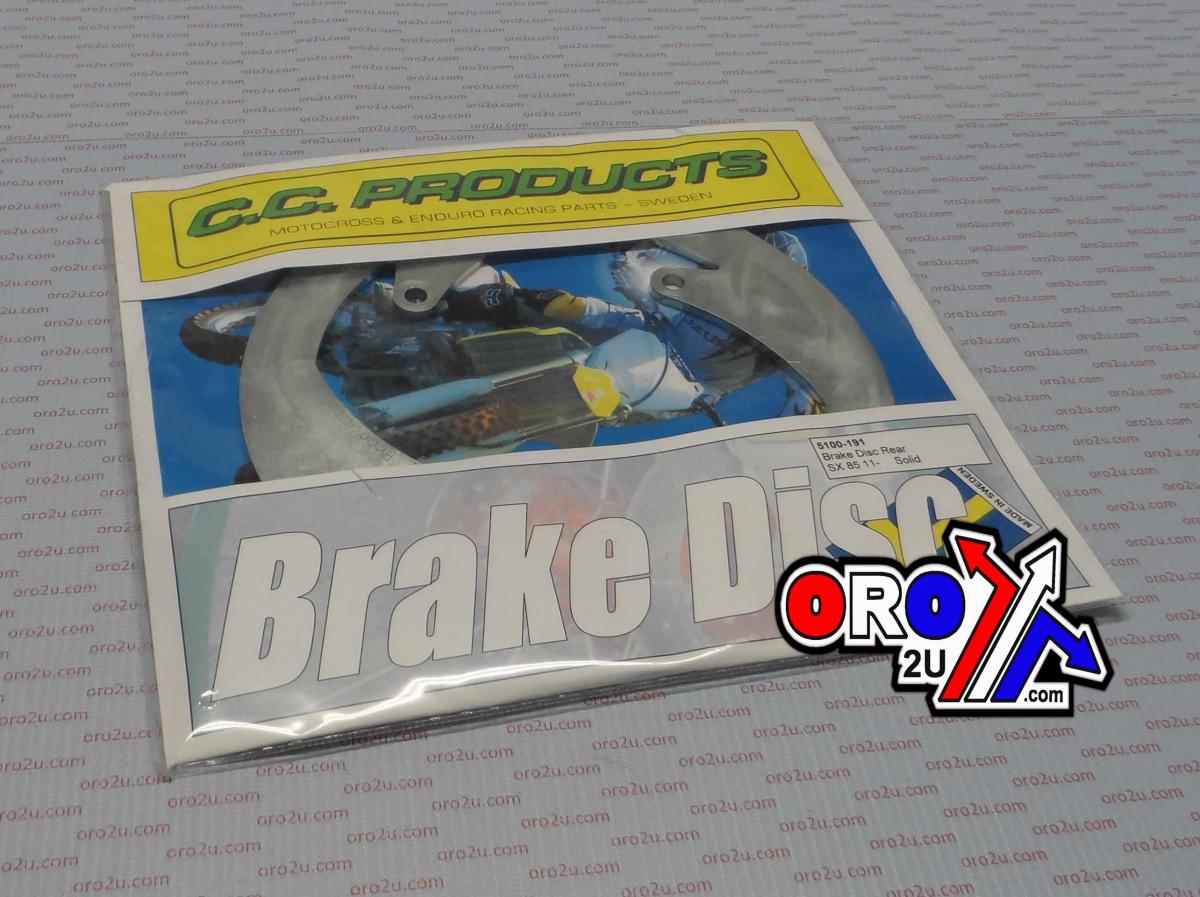 DISC BRAKE REAR KTM85 SOLID, CROSS-CENTER PRODUCT 5100-191, 40-128.CC.SOLID 47010060500 image 1