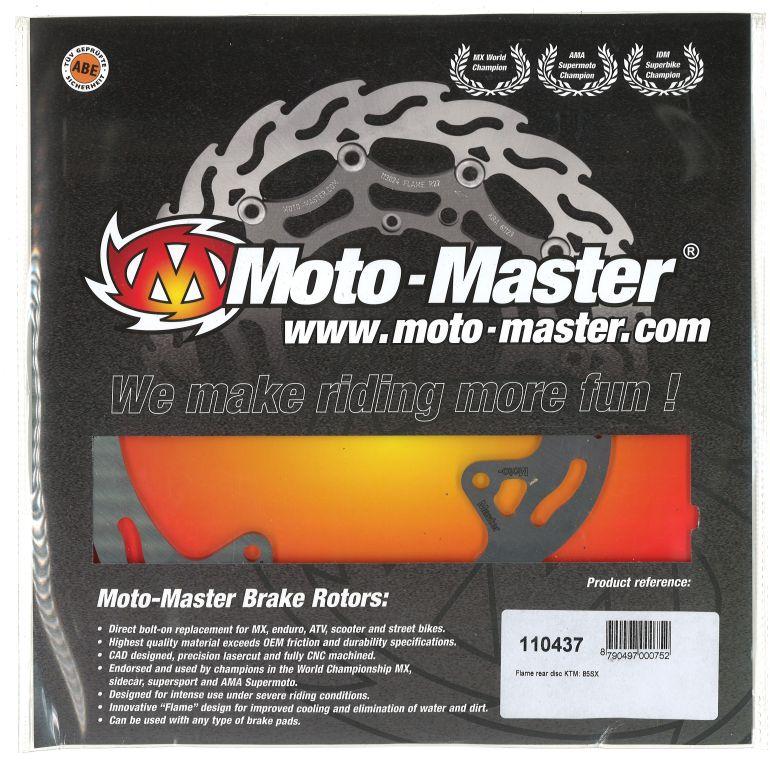 DISC BRAKE REAR KTM85 FLAME, MOTO-MASTER 110437 thumbnail 2
