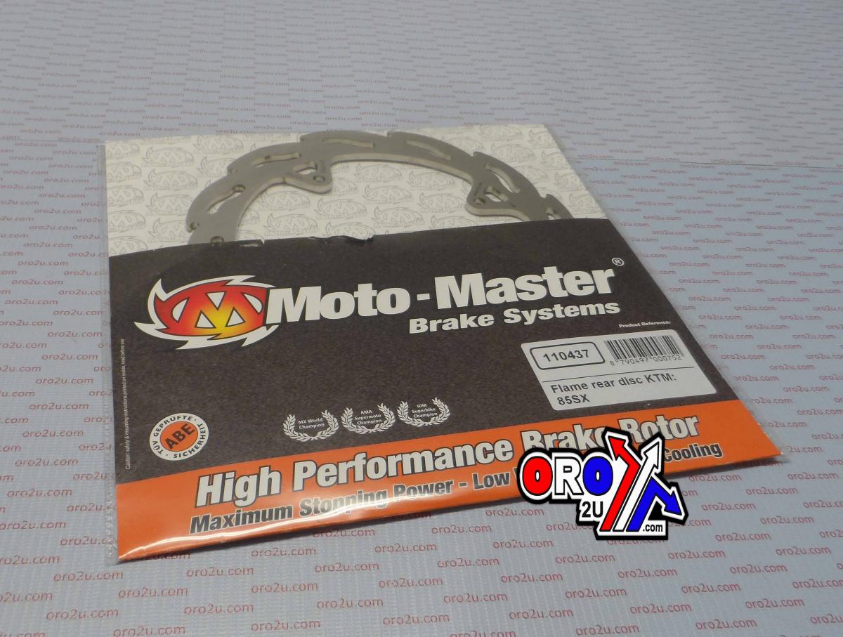 DISC BRAKE REAR KTM85 FLAME, MOTO-MASTER 110437 thumbnail 3