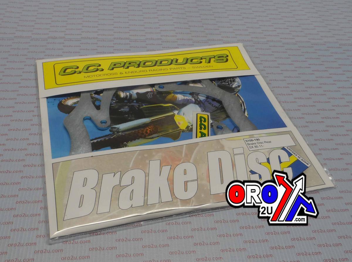 DISC BRAKE REAR KTM85 WAVE, CROSS-CENTER 5100-190 image 1