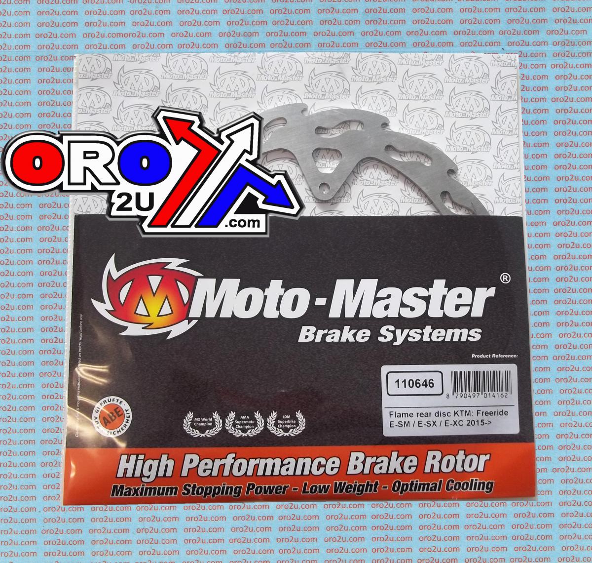 DISC BRAKE REAR KTM E FLAME, MOTO-MASTER 110646 thumbnail 2