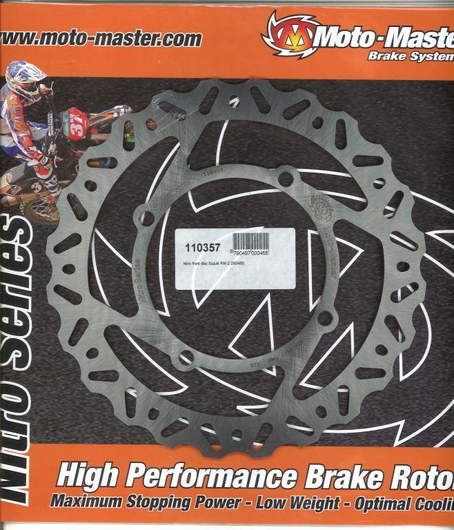DISC BRAKE FRONT RMZ NITRO, MOTO-MASTER 110357 thumbnail 2