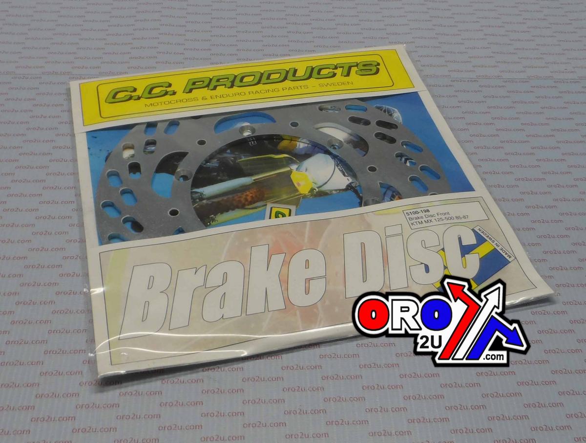 DISC BRAKE FRONTKTM 85-87, CROSS-CENTER PRODUCT 5100-198 image 1