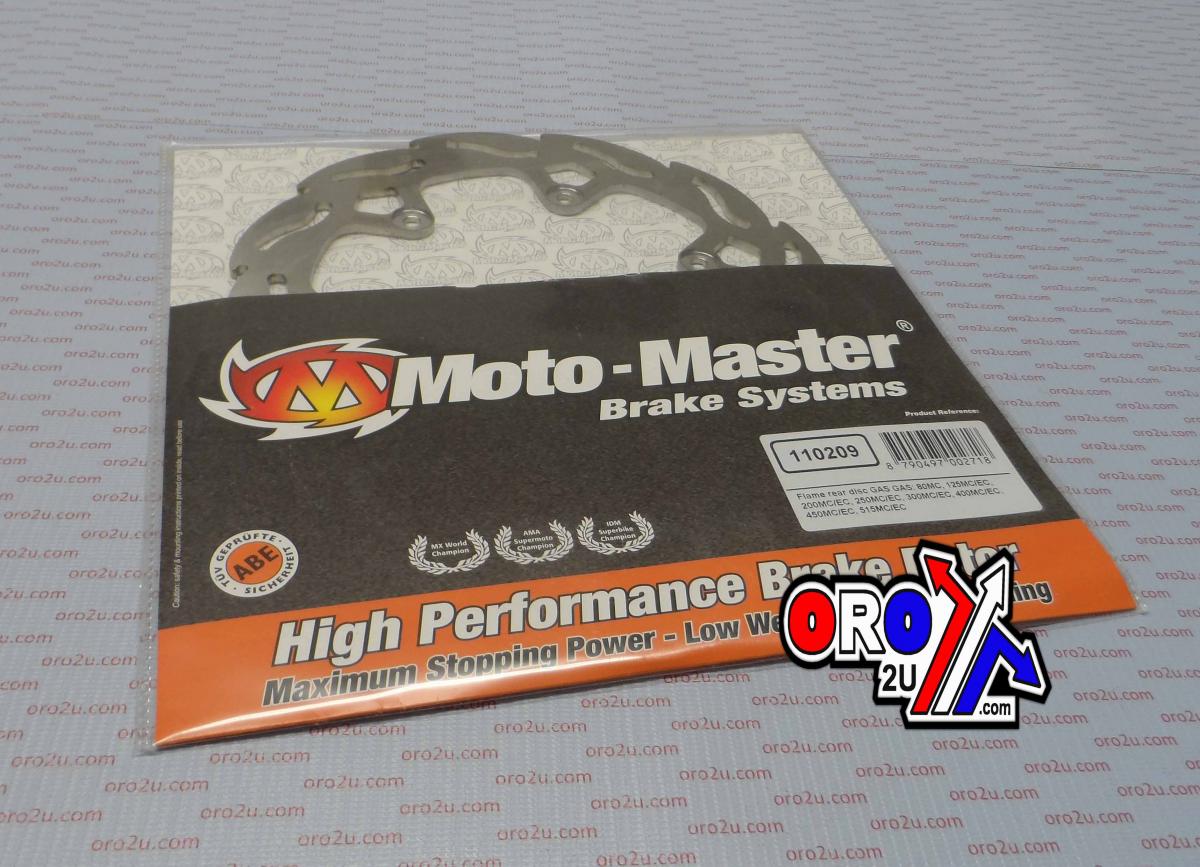 DISC BRAKE REAR GASGAS FLAME, MOTO-MASTER 110209 thumbnail 3