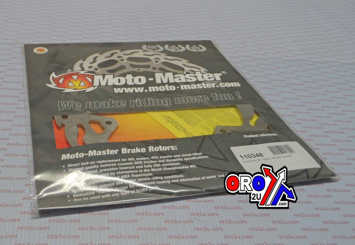 DISC BRAKE REAR WR250 X, R, MOTO-MASTER 110348 YAMAHA, 3D7-2582W-01-00, 3D7-2582W-00 thumbnail 3