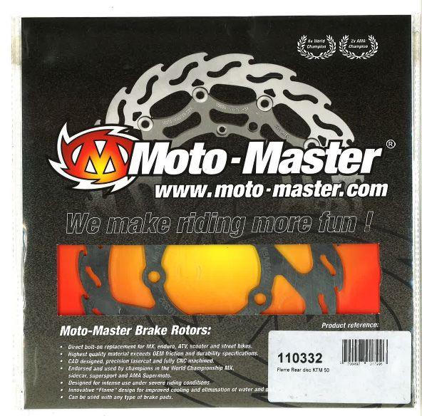 DISC BRAKE REAR KTM50SX FLAME, MOTO-MASTER 110332 thumbnail 4