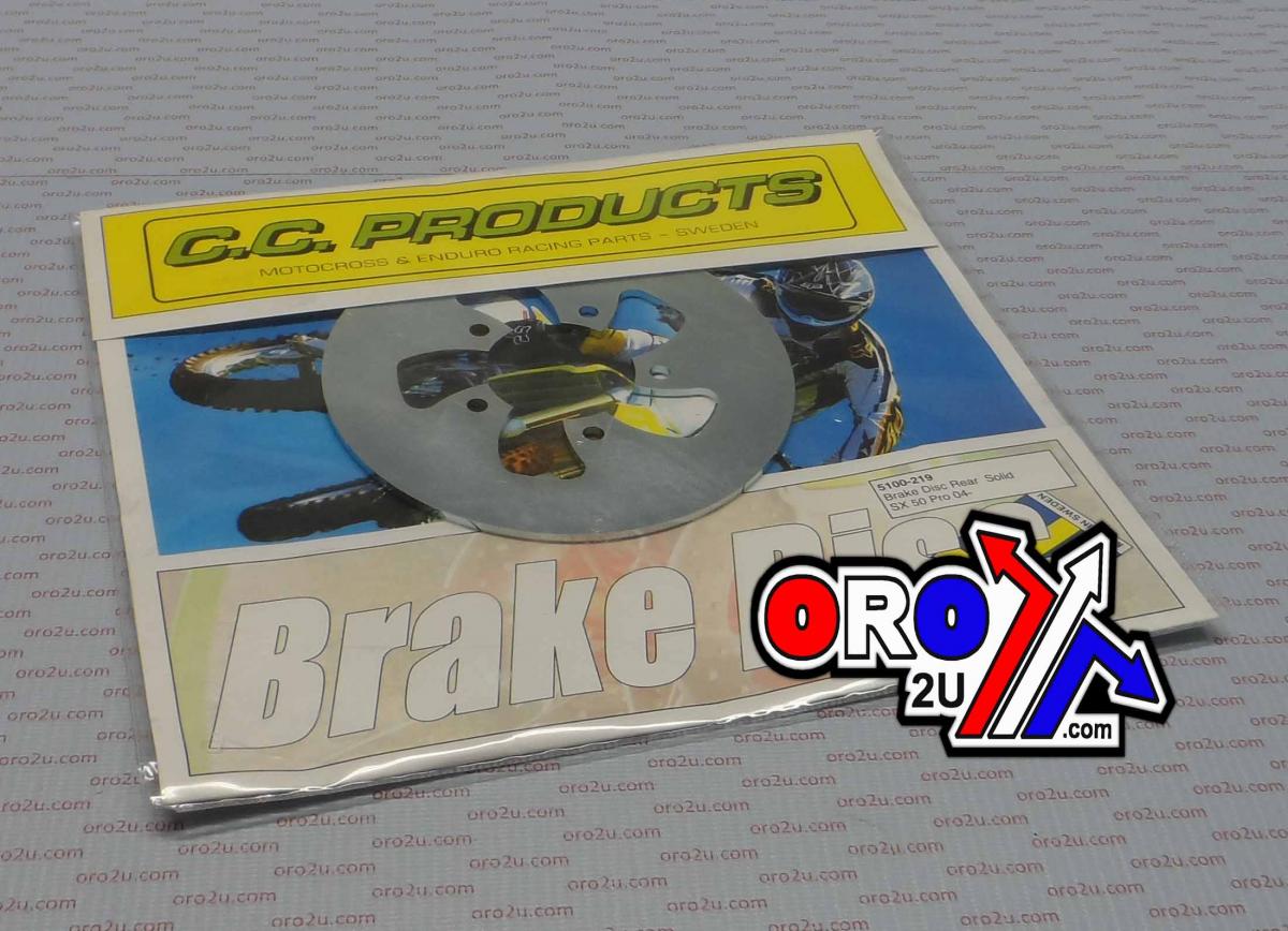 DISC BRAKE REAR KTM50SX SOLID, CROSS-CENTER 5100-219 image 1