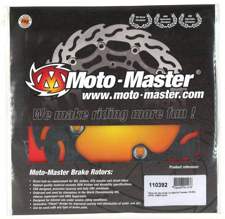 DISC BRAKE REAR XR / XLV FLAME, MOTO-MASTER 110392 thumbnail 2