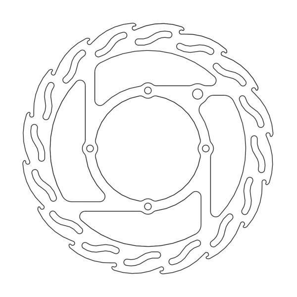 DISC BRAKE FRONT TC85 FLAME, MOTO-MASTER 110517, 47209060000 thumbnail 2