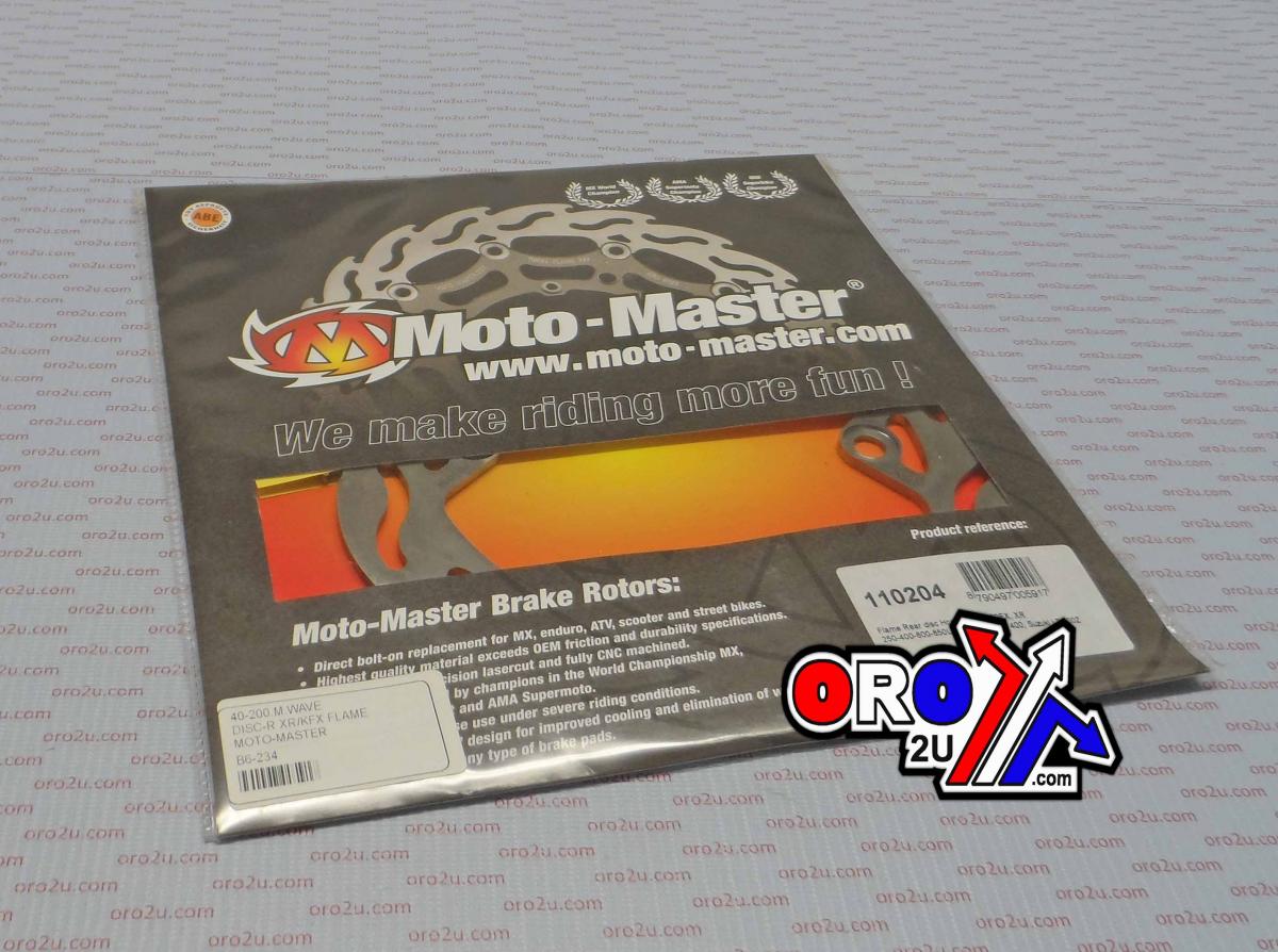 DISC BRAKE REAR FLAME, MOTO-MASTER 110204 LTR400 thumbnail 3
