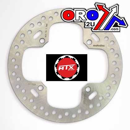 DISC BRAKE REAR HONDA CR 97-01 43351-KZ3-B00 MDS128 18-0036 image 1