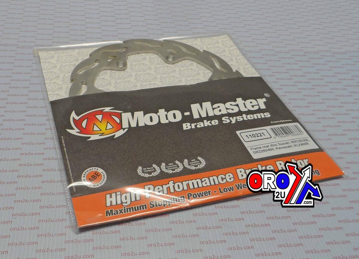 DISC BRAKE REAR RM DRZ FLAME, MOTO-MASTER 110221 thumbnail 2