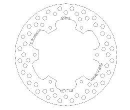 DISC BRAKE REAR RM DRZ CC, CROSS-CENTER PRODUCT 5100-42 thumbnail 2
